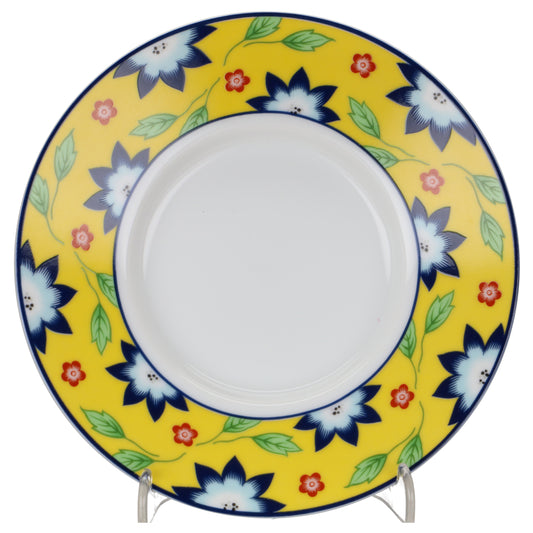 Untertasse für Tee gelb