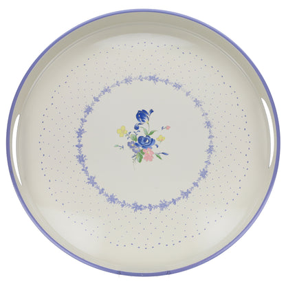 Tablett Serviertablett rund