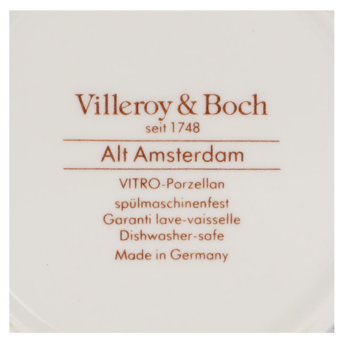 Sauciere ohne Teller