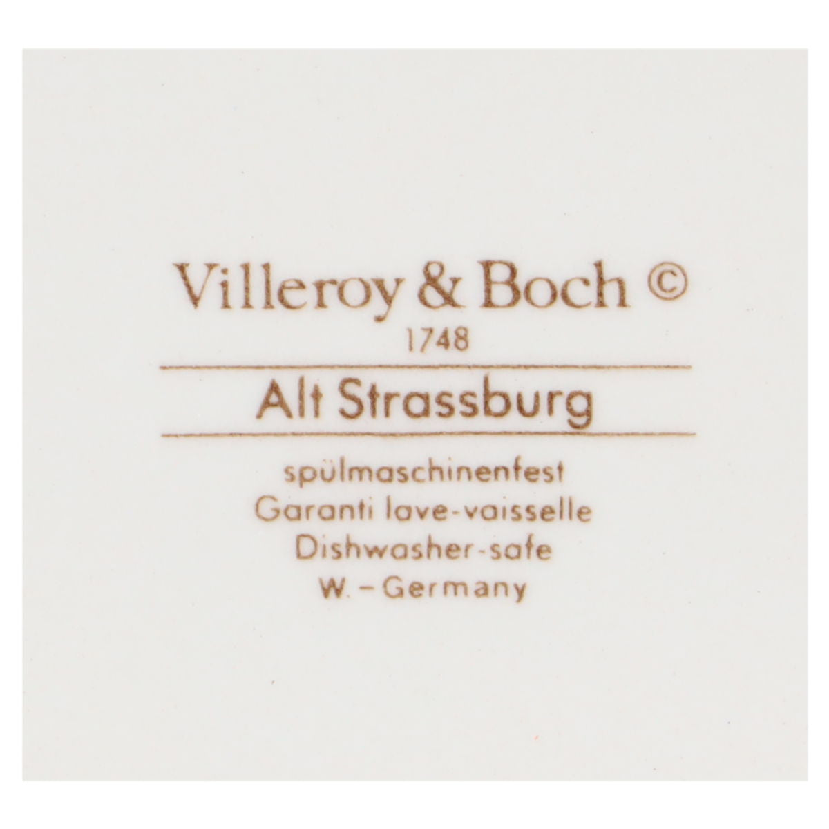 Untertasse für Suppe