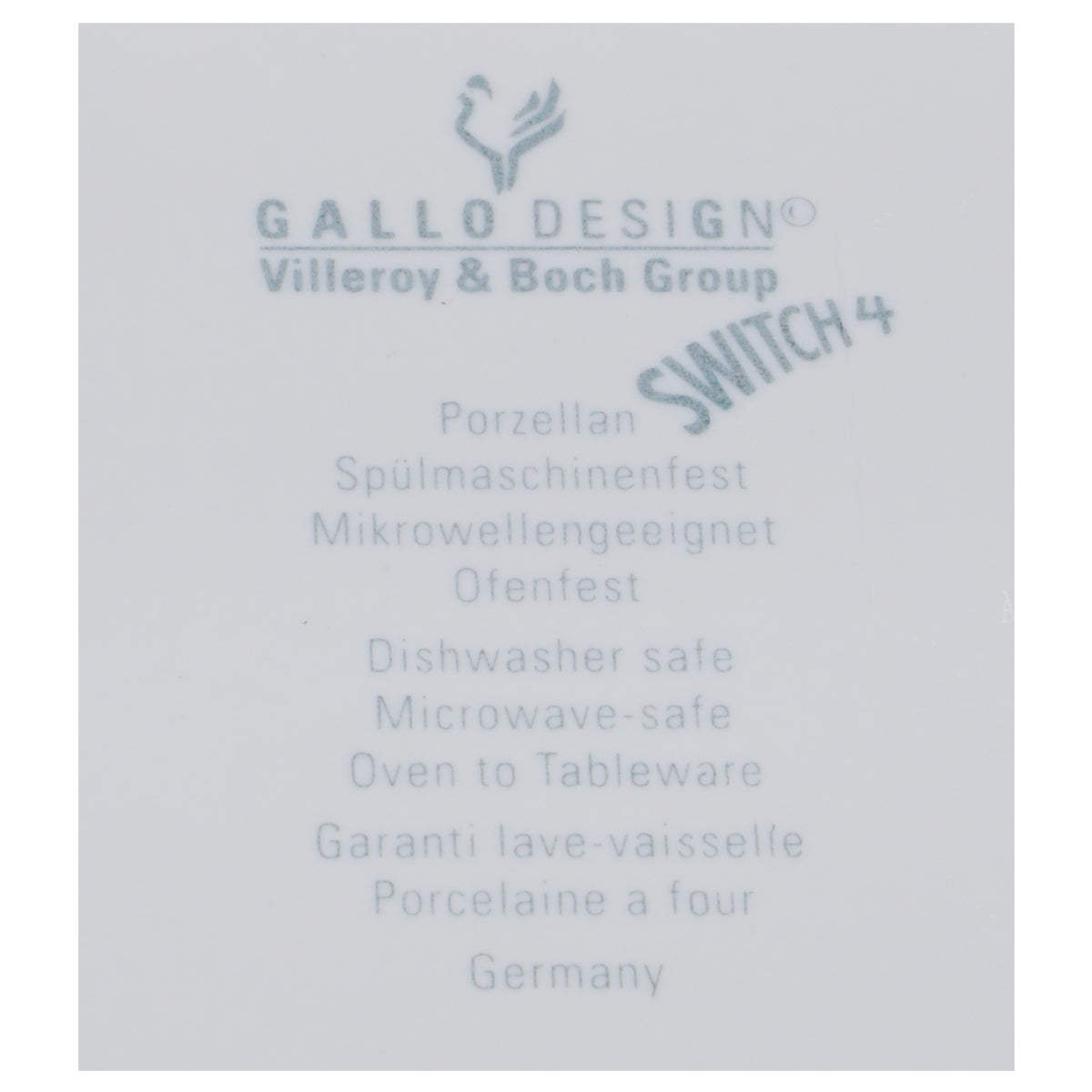 Auflaufform groß rechteckig im Metallgesteck