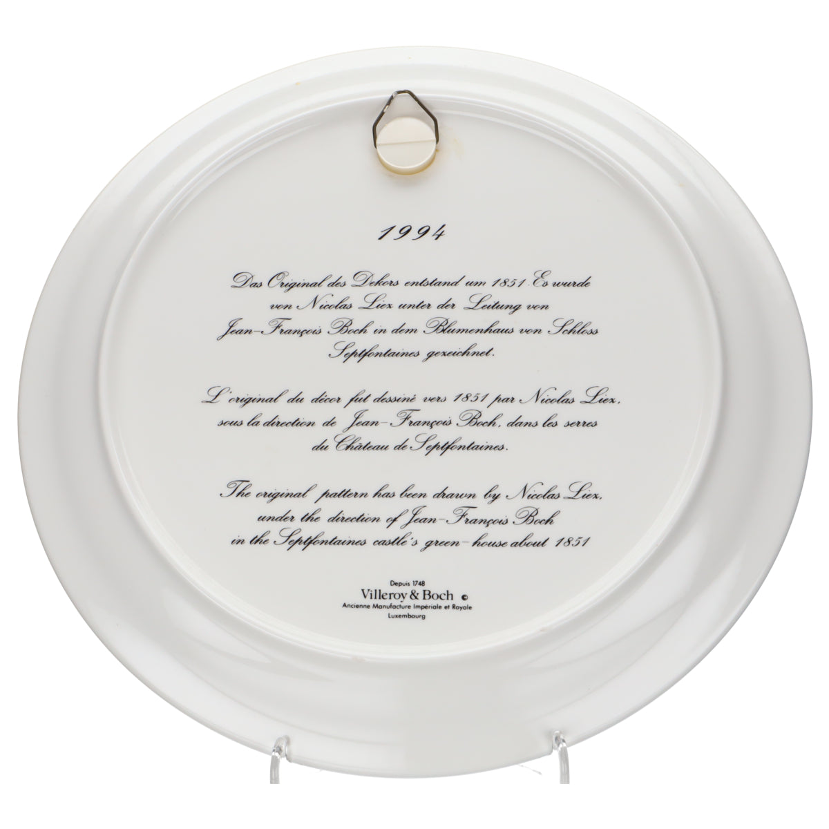 Wandteller 1994 Camellia Jacicularis