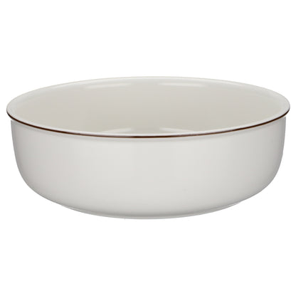 Schüssel flach klein Carum carvi mit Wurzel Schriftzug untereinander