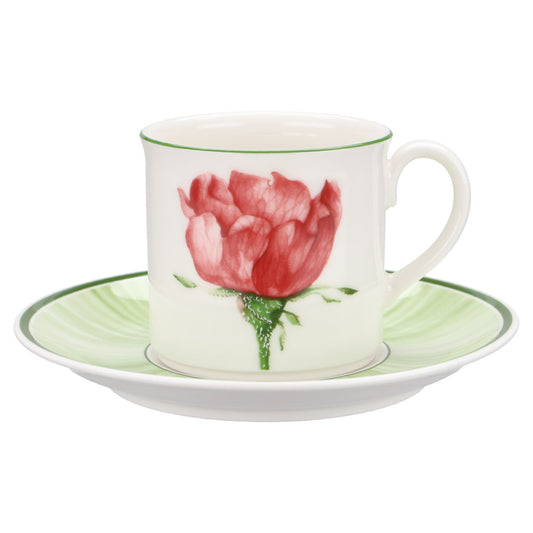 Kaffeetasse mit Untere Rose