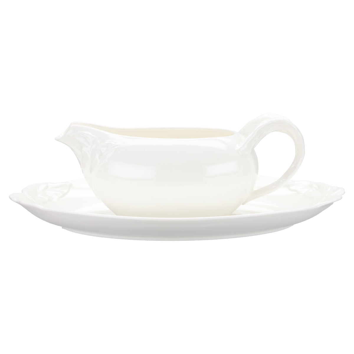 Sauciere mit Teller 2-teilig