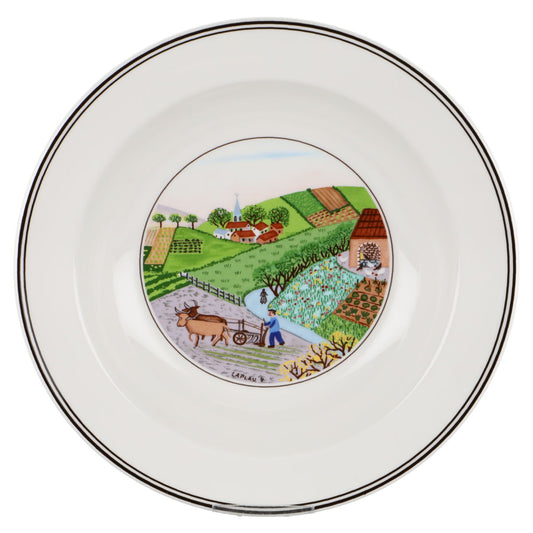 Salatteller mit Fahne Motiv 4