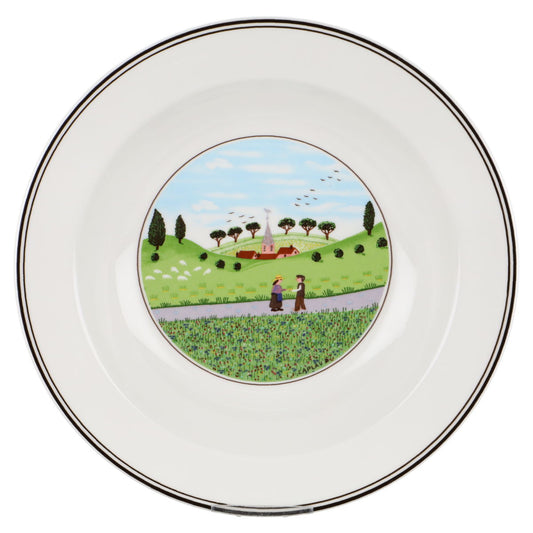 Salatteller mit Fahne Motiv 6