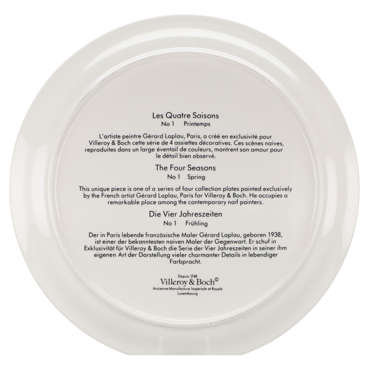 Wandteller No.1 Frühling