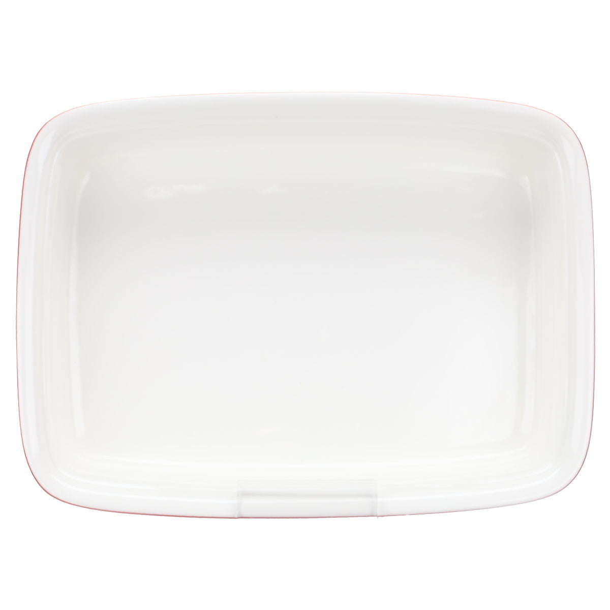 Auflaufform rechteckig mittelgroß mit Mangel