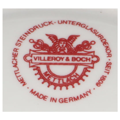 Sauciere mit Teller einteilig