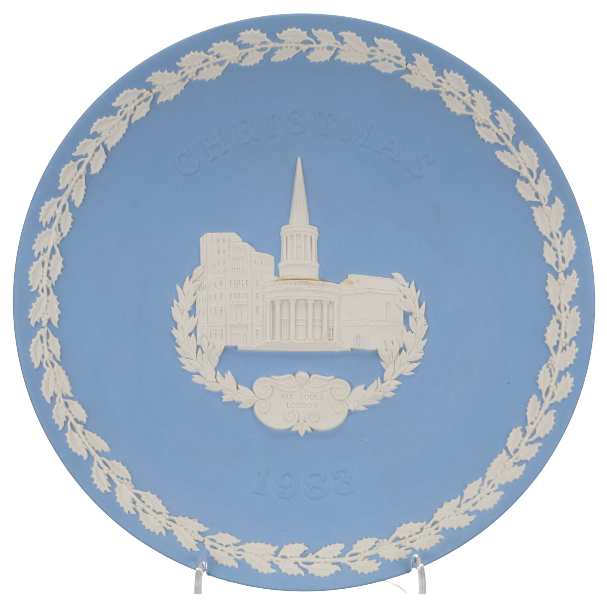 Sammelteller Christmas All Souls London 1983