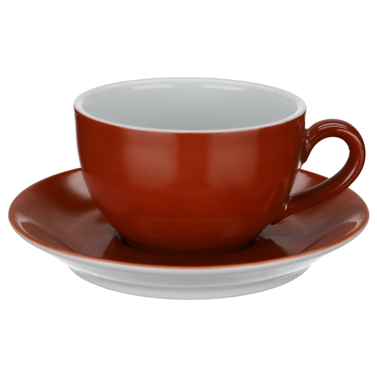 Kaffeetasse mit Untere Cappuccino Braun