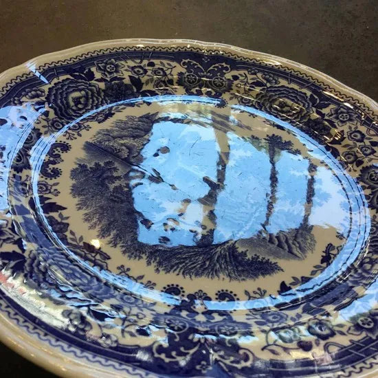 Porzellan Zustand Stufe 3a gut gepflegt vereinzelte Besteckspuren