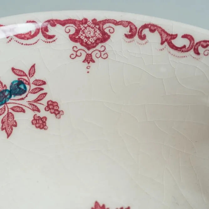 Porzellan Zustand Stufe 3b gut sichtbarere Besteckspuren oder leichter Goldabrieb