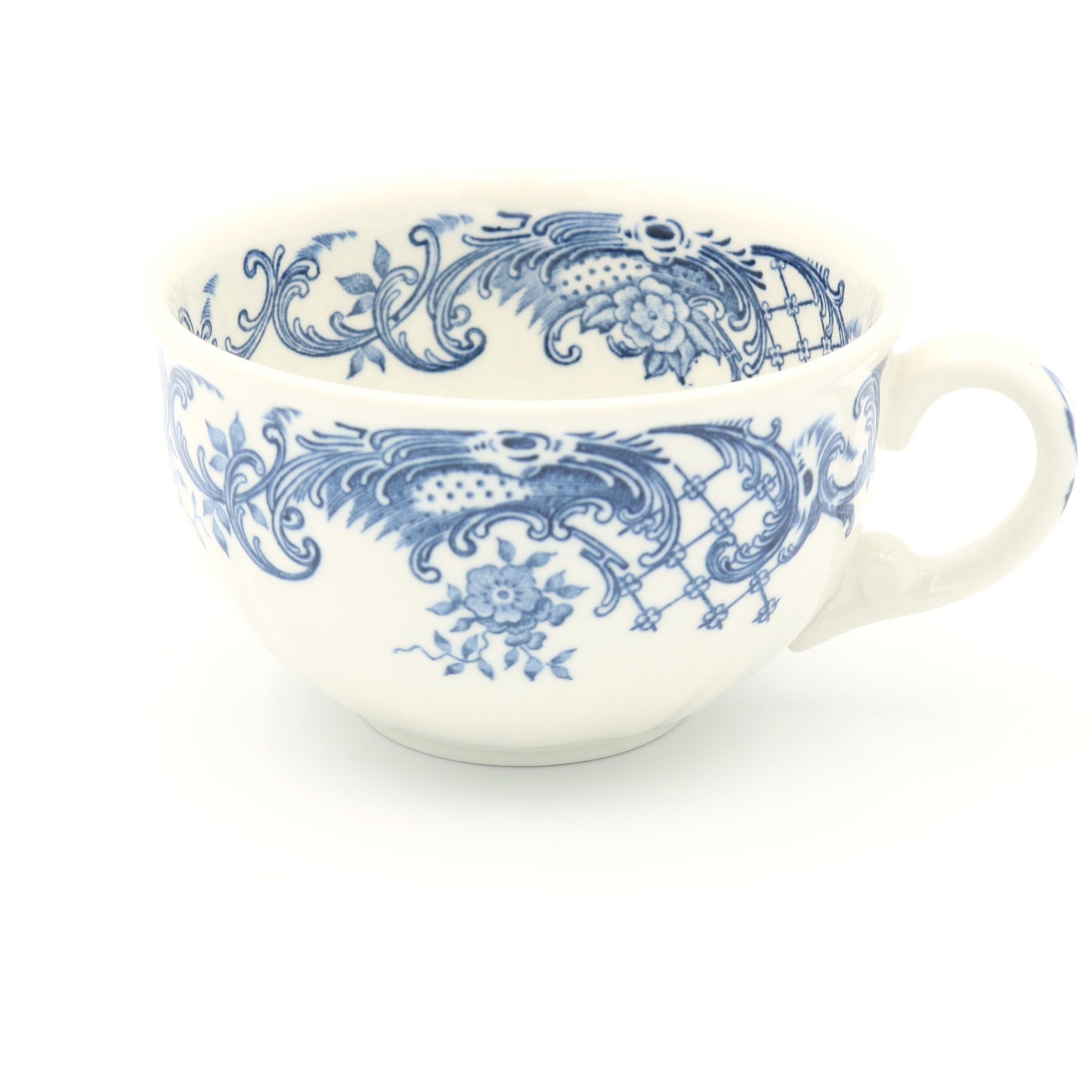 Teetasse mit Untere - Blume oben