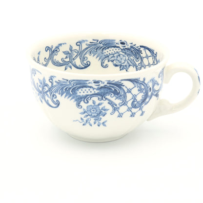 Teetasse mit Untere - Blume oben