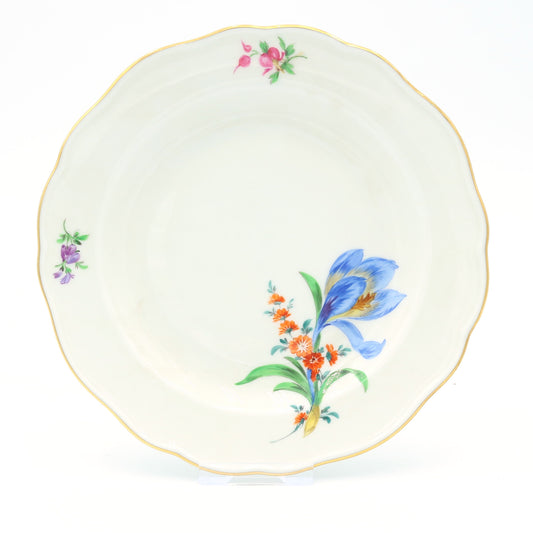 Kuchenteller klein blauer Krokus