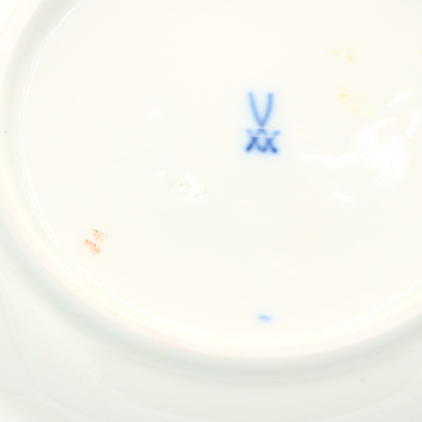 Kuchenteller klein blauer Krokus