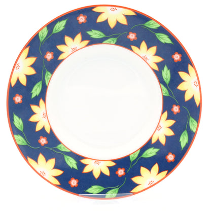 Untertasse für Tee blau