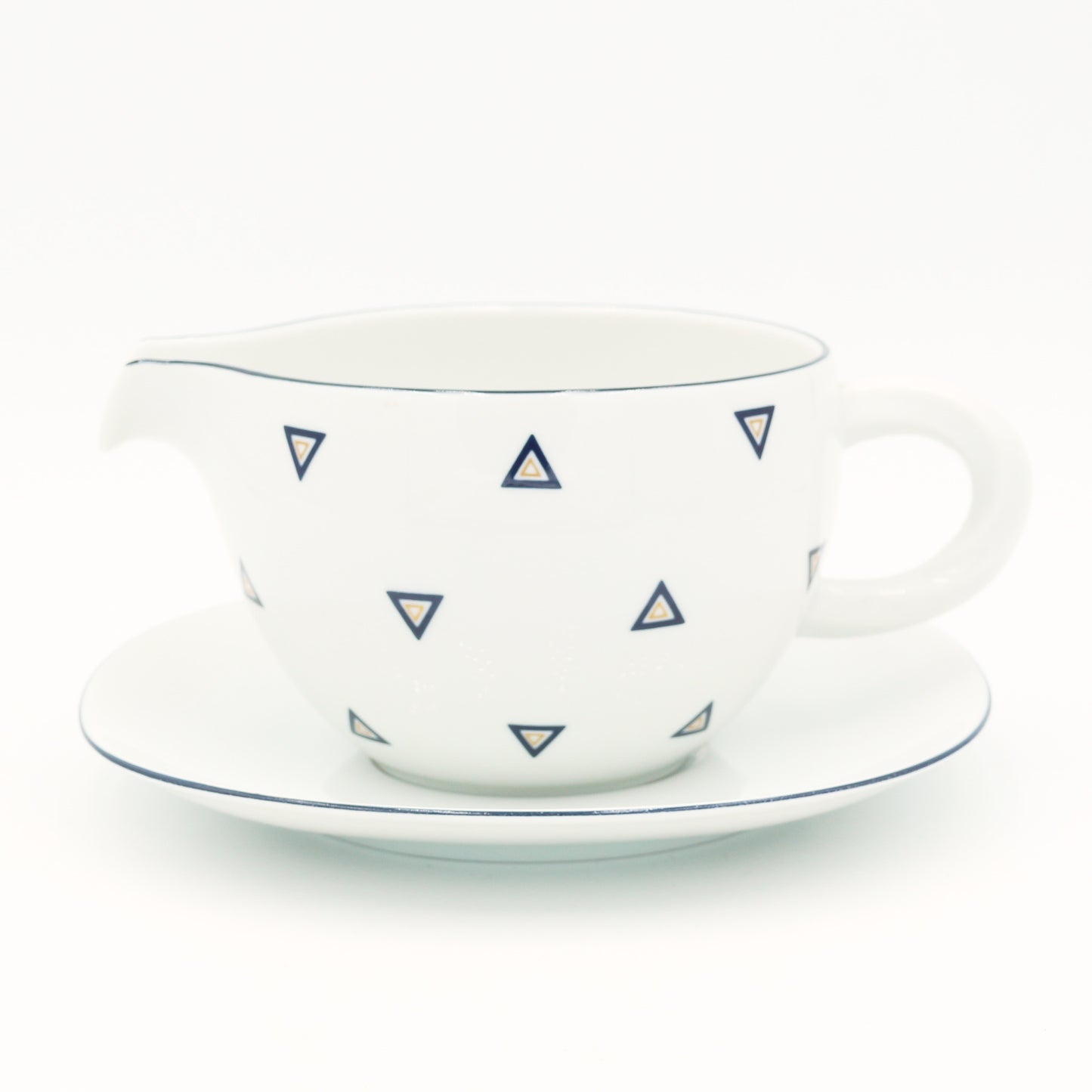 Sauciere mit Teller 2-tlg