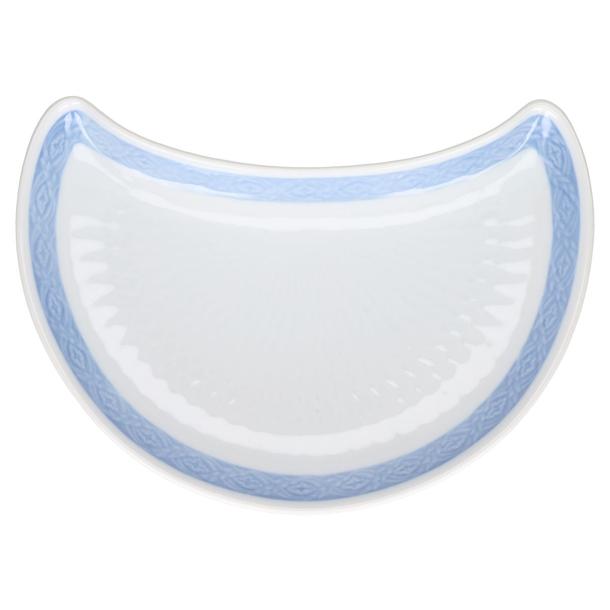 Anschlussteller Grätenteller  Royal Copenhagen Fächer Blue Fan I.Wahl