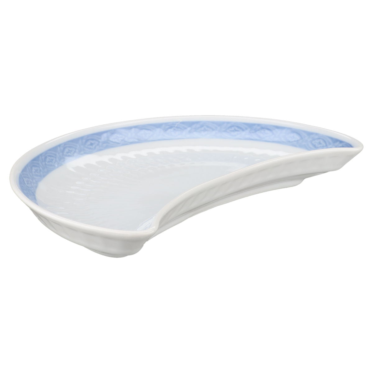 Anschlussteller Grätenteller  Royal Copenhagen Fächer Blue Fan I.Wahl