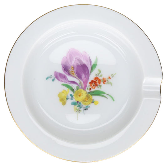 Aschenbecher  Meissen Neuer Ausschnitt II.Wahl Bunte Blume