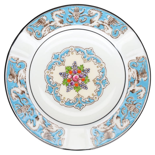 Aschenbecher klein mit Innendekor Wedgwood Florentine Turquoise W2714