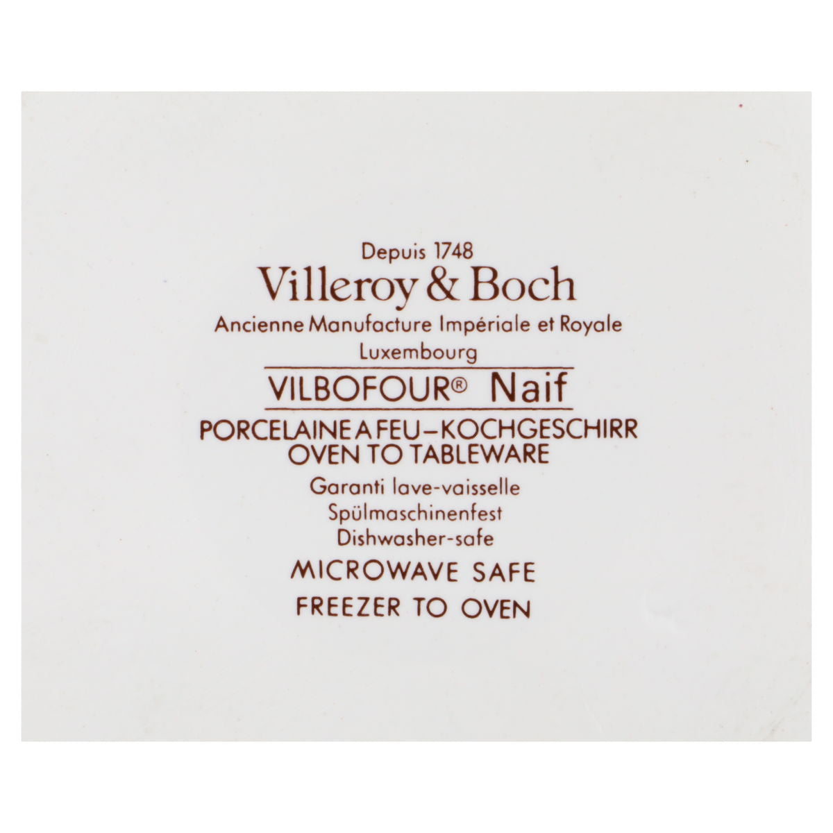 Auflaufform groß Dekor Hochzeitstafel Villeroy & Boch Naif