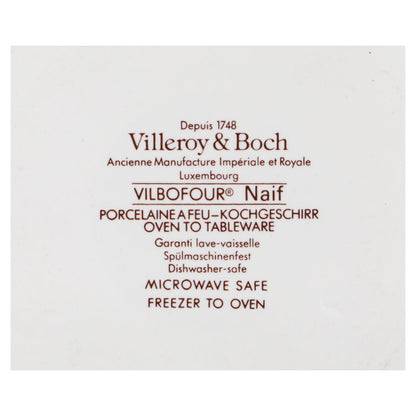 Auflaufform groß Dekor Hochzeitstafel Villeroy & Boch Naif