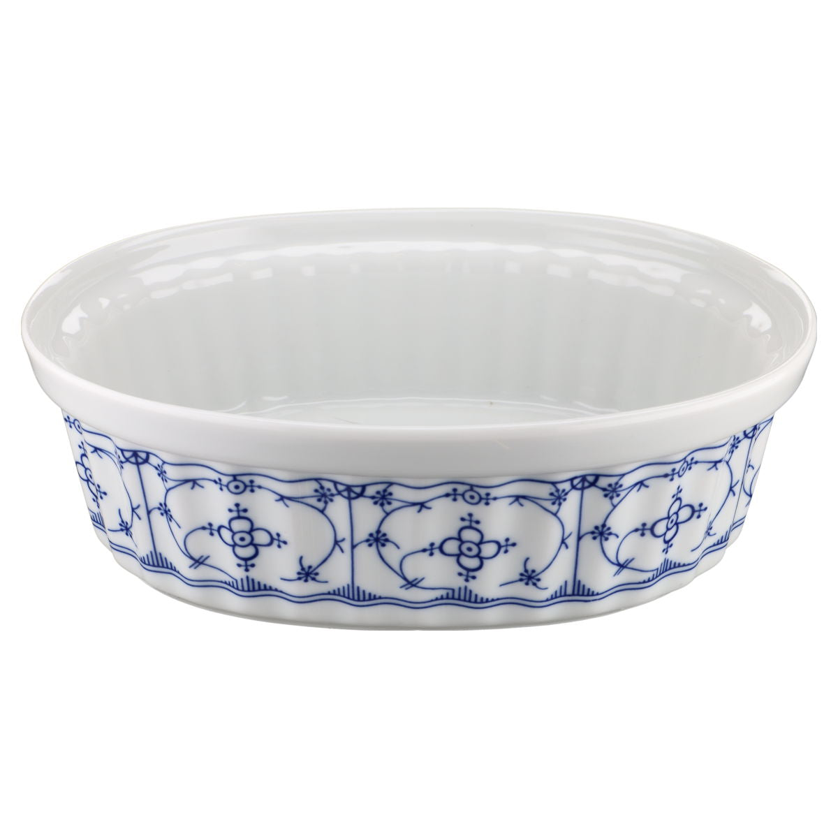Auflaufform mit Deckel Bareuther Indisch Blau
