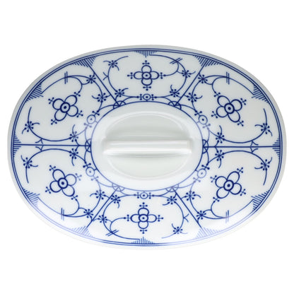 Auflaufform mit Deckel Bareuther Indisch Blau