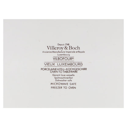 Auflaufform ofenfest oval mittelgroß Typ II Villeroy & Boch Alt Luxemburg