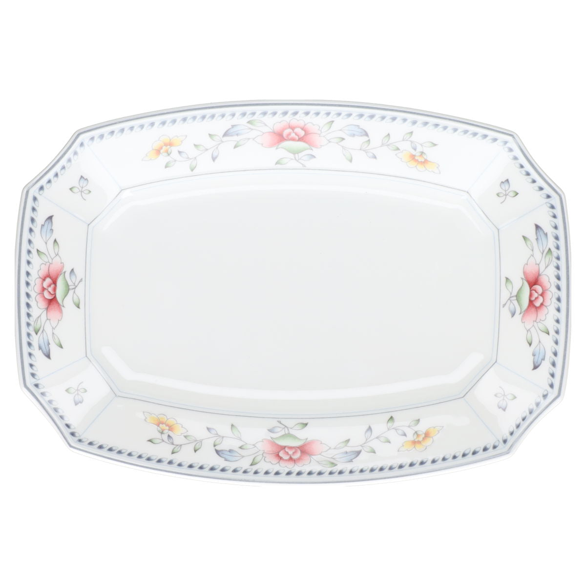 Beilagenplatte klein / Unterteller für Sauciere Villeroy & Boch Nanking Bone China