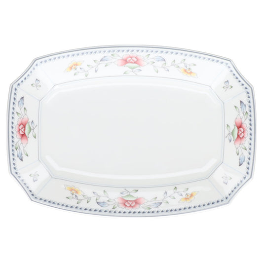 Beilagenplatte klein / Unterteller für Sauciere Villeroy & Boch Nanking Bone China