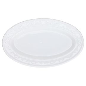 Beilagenplatte klein Gurkenschale Unterteller Sauciere KPM Berlin Kurland II.Wahl Dekor uni weiß