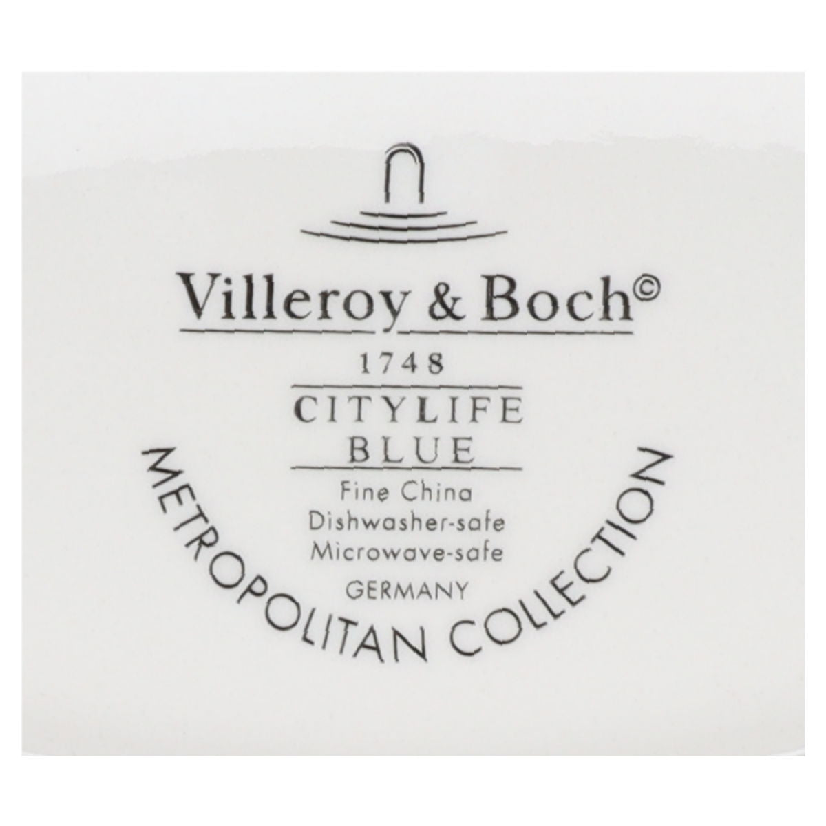 Beilagenplatte klein Villeroy & Boch City Life Blue Citysky