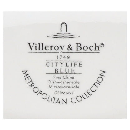 Beilagenplatte klein Villeroy & Boch City Life Blue Citysky