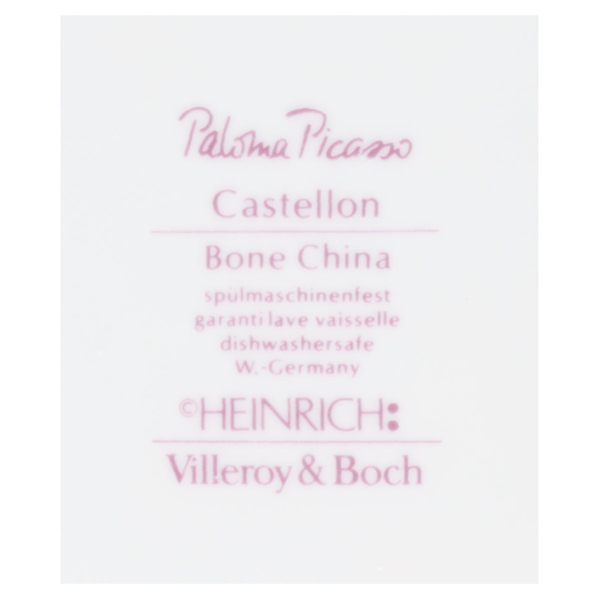 Beilagenplatte mg Villeroy & Boch Paloma Picasso Castellon
