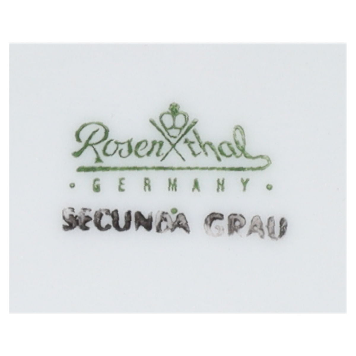 Beilagenplatte mini 16 cm Rosenthal Form 2000 Secunda grau