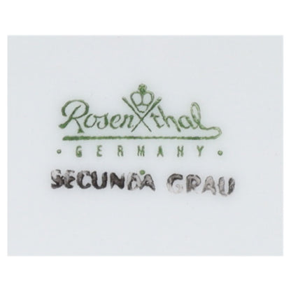 Beilagenplatte mini 16 cm Rosenthal Form 2000 Secunda grau