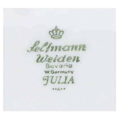 Beilagenplatte mittelgroß Seltmann Weiden Julia Rote Ornamente - 43752