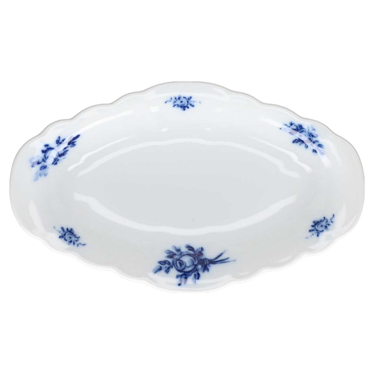 Beilagenschale Hutschenreuther Maria Theresia Blaue Rose