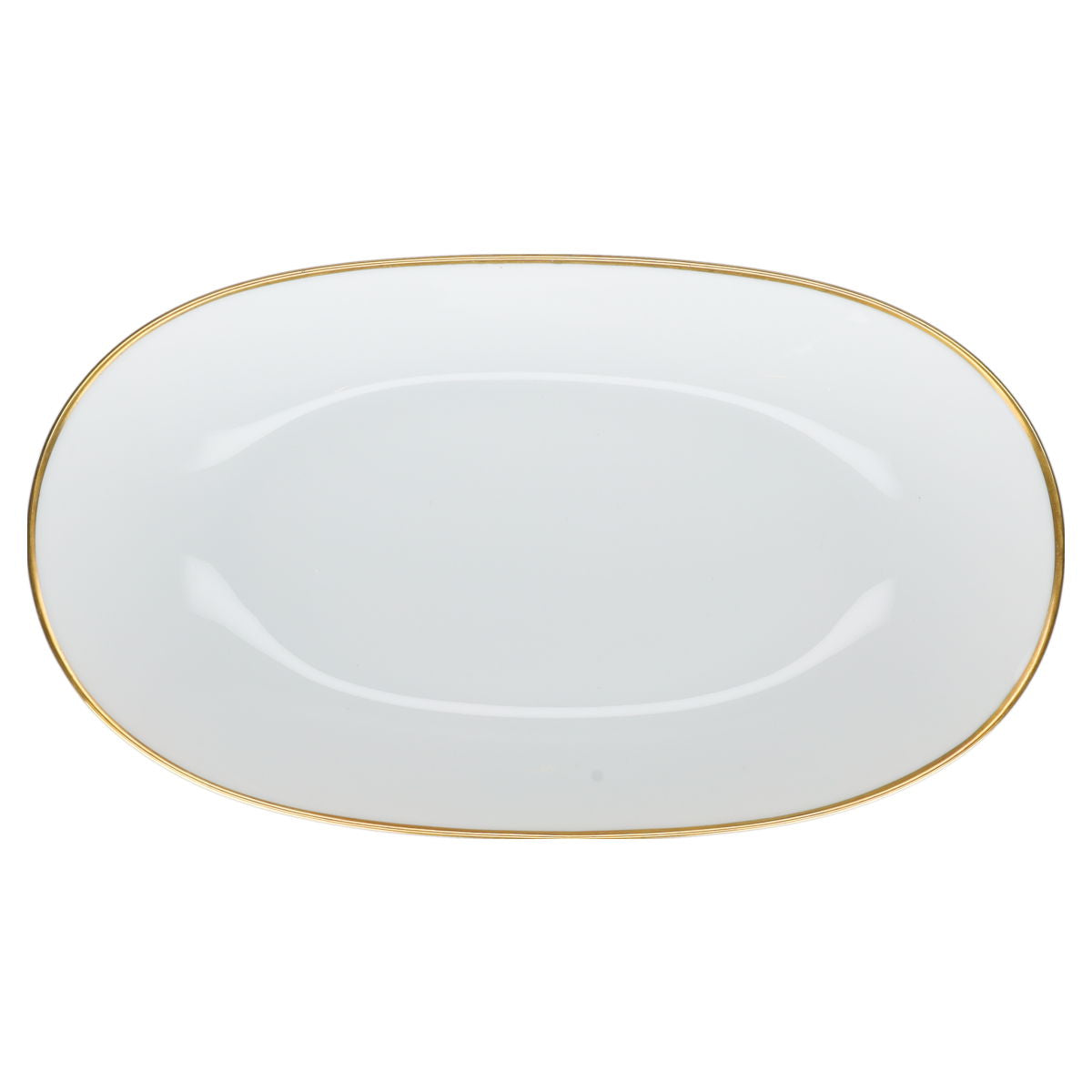 Beilagenschale Rosenthal Form 2000 polierter Goldrand 2 mm Dekor 3679