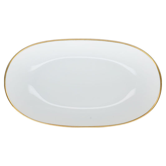 Beilagenschale Rosenthal Form 2000 polierter Goldrand 2 mm Dekor 3679