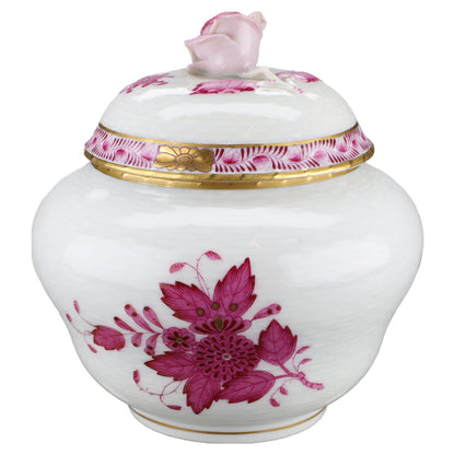 Bonbonniere / Dose Modell 6090 Herend Ungarn Apponyi Purpur
