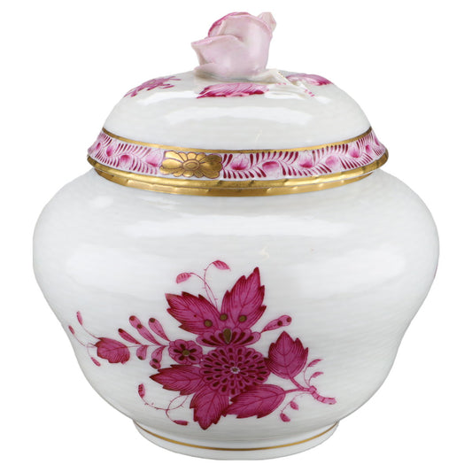 Bonbonniere / Dose Modell 6090 Herend Ungarn Apponyi Purpur