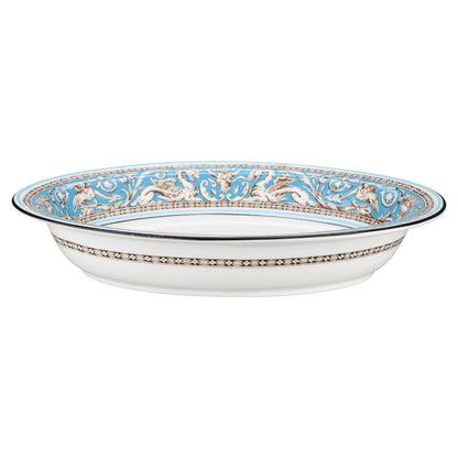 Brotkorb II. Wahl Wedgwood Florentine Turquoise W2614