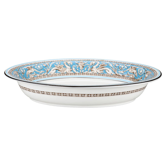 Brotkorb II. Wahl Wedgwood Florentine Turquoise W2614
