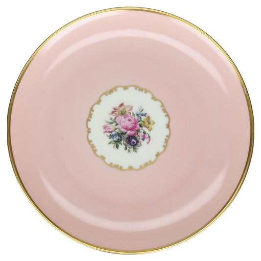 Brotteller - rosa Fürstenberg Fürstin 654 Medaillon 01578